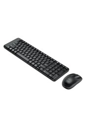 Logitech Compact Wireless Keyboard And Mouse Combo MK220