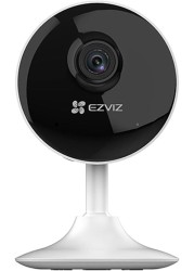 CB1 Indoor Security Camera, 1080p Home Battery Camera with IR Night Vision, Two Way Talk, Adjustable Magnetic Stand, Sleep Mode, Human Motion Detection, Works with Alexa, Supports MicroSD Card, White