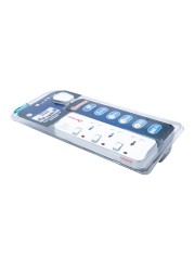 Oshtraco 3 Way Switch Universal Extension Cord With 8M Wire