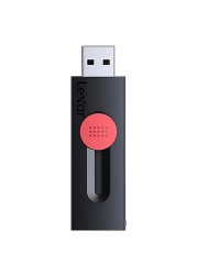 ليكسار محرك ذاكرة فلاش USB نوع C بسعة 128 جيجابايت ـ سلسلة LJDD300128G-BNBNG - أسود ، أحمر