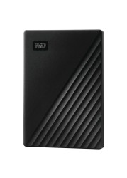 دبليو دي ماي باسبورت قرص الصلب الخارجي USB 3.2 Gen 1 بسعة 1 تيرابايت - أسود