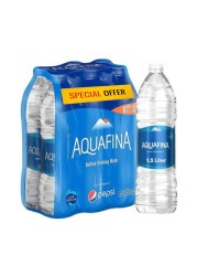 Aquafina Low Sodium Bottled Drinking Water 1.5L Pack of 6