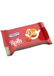 Americana Mini Swiss Roll- Strawberry 20g