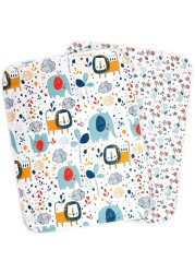 Tebery 2 Pack Baby Waterproof Bed Pad Washable Mattress Pad Mat, 31&quot;x40&quot; Large Underpads Bed Wetting Incontinence Cover for Kids/Adult/Pets