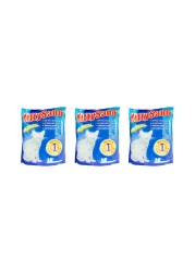 Bag of 3 - Kitty Sand 100% Natural Crystal Cat Litter 3.8L Plain