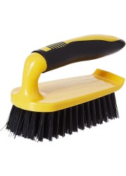 Royalford Floor Brush- Rf11190 Scrubbing Brush With Handle Multi-Purpose Scrub With Bristles For Cleaning Kitchen And Bathroom Cleaning Brush Strong And Comfortable Grip