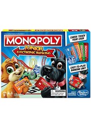 HASBRO Monopoly Junior Electronic Banking Playset - 5 Years &amp; Above - Multi Color