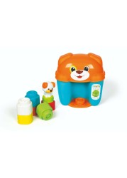 Clementoni Clemmy Chien And Chiot Soft Blocks 7 count