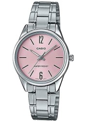 Casio - Watch For Women Quartz, Analog Display And Stainless Steel Strap LTP-V005D-4BUDF