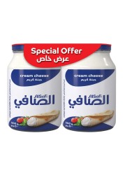الصافي جبنة كريمية 500 غرام، حزمة من 2