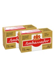 President Ambassador Unsalted Butter 200g Pack of 2