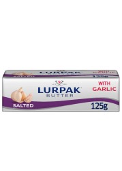 Lurpak Garlic Butter Block, 125g