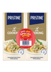 Pristine Cooking Cream, 1L Pack of 2