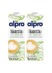 Alpro Original Barista Soya Professional Drink 1L Pack of 2