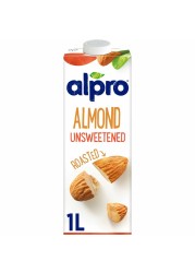 Alpro Almond Unsweetened Drink, 100% Plant-Based, Lactose Free 1L