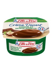 Elle &amp; Vire Cream Dessert Chocolate and Hazelnut 100g