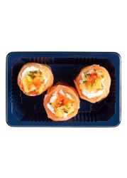 Sushi Daily Smoked Salmon And Mango Rolette 3 Pieces