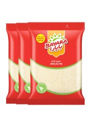 Bayara Fine Semolina (Rava) 400g Pack of 3