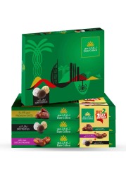 Date Crown Premium Dates, Almond And Truffle Dates Gift Pack 3X250g