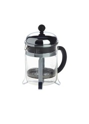 Bodum 17oz Chambord French Press Coffee Maker, High-Heat Borosilicate Glass, Polished Stainless Steel &ndash; Made in Portugal
