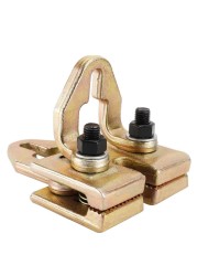 KINSANINC Heavy Duty 5 Ton Car Pulling Hook Right Angle 2 Way Auto Body Pull Clamp for Car Body Repair Tool Kit
