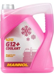 MANNOL 5L Coolant Antifreeze G12+ RED Ready Mixed -30&deg;C / +125 German Hi Spec