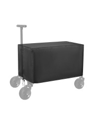 Wagon Rain CoverWaterproof PushPull Wagon Rain Cover CanopyWagon Rain Wind Cover for Outdoor Garden Camping PicnicFolding Wagon Stroller Trolley Cart AccessoriesTransparent Lounge Wagon Cover