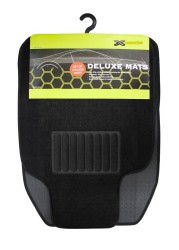 X-cessories Deluxe Heavy Duty Car Mat 5 Pieces Set Black