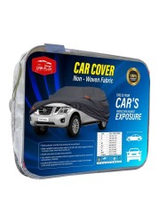 CAR FLUX Premium Protective Car Cover For Toyota Land Cruiser Prado SWB, Waterproof, Dustproof, Scratch And UV Protection Full body Cover