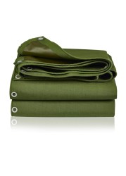 Tarp Canvas,Heavy Duty Waterproof for Outdoors, Truck, Water Resistant, UV Resistant Tarpaulin Cover for Car Boat Camping Firewood Woodpile(6.6 x 4.9 Feet)