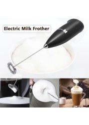 Decdeal - Electric Milk Frother Automatic Handheld Foam Maker for Egg Latte Cappuccino Hot Chocolate Matcha Home Kitchen Coffee Tool