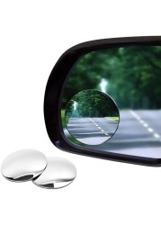 AL ARQAM Blind Spot Car Mirror 2 Pack-2 Inch Round Rear View Convex Mirrors, Off Color
