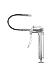 Workforce Mini Grease Gun for 3 oz Cartridges 12 In Flexible Extension 4 In Rigid Extension L1305