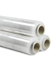 Generic Shrink Wrap, 3 Rolls, 2.5 Kg Weight (5.5 Lbs) 50 Cm Width (19.6 Inches) Stretch Film Wrap, Moving Supplies, Clear Film Rolls,Food Packing Wrap