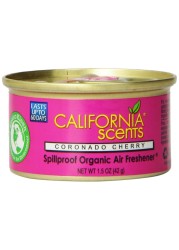 California Scents Spillproof Organic Air Freshener Coronado Cherry 15 Ounce Canister Pack of 4
