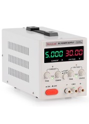 stonylab Digital DC Power Supply, 30V/5A Adjustable Single Output Switch Mode Regulated DC Power Supply for Bench Test Laboratory Research