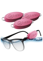 G FLOAT Floating Glasses Holder with No Sunglasses Strap or Tail, Floatable Eyeglasses Strap for Men, Special Glasses Strap for kids or Glasses Strap Women for Sports, Water Eyeglass Strap Retainer