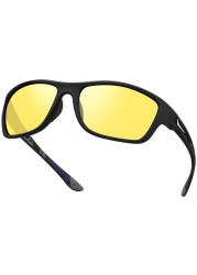 Polarized Night Time Driving Glasses for Men Women Anti Glare Night Vision Glasses Sunglasses for Cycling Biking