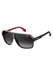 Carrera 1001/S Matte Black Red/grey Shaded 62/11/140 Men Sunglasses