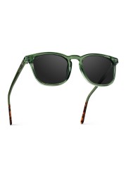 WMP Eyewear - Men&#39;s Polarized Modern Rounded Square Sunglasses