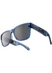 KUMI Meta V1 Smart Glasses, Semi-Transparent Design, Removable Lenses, Dual Speakers, AI Voice Assistant

