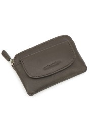 Gai Mattiolo Leather Purse/keyring for Man, Brown
