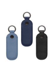 3PCS Leather U Disk Pouch Key Ring Holder USB Flash Drive Storage Bag Pen Drive Protective Cover Memory Stick Case