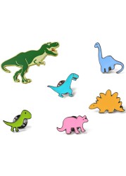 Dinosaur Pins for Backpacks Jurassic Dinosaur Enamel Pin Set Cute Enamel Pins
