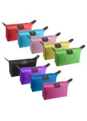 YAODHAOD Makeup Bag Bulk Toiletry Pouch Waterproof Cosmetic Storage Bags,with Zipper Travel Toiletry Organizer Packing Bag Accessory Organizer for Women and Men (9 Colors)