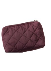 Vera BradleyPerformance Twill Cosmetic Makeup Organizer Bag Raisin