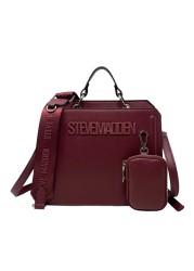 Steve Madden Bevelyn Convertible Crossbody Bag, Bloodstone