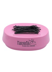 HairpinPal Magnetic Bobby Pin Holder Easy Hair Clip and Pin Collector Manage Hair Clips Barrettes Bobbi Pins Keeps Rooms Tidy Ideal for Travel Raspberry Mauve Made in the USA