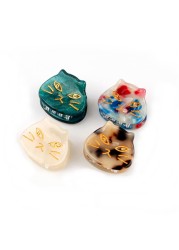 Cute Cat Hair Clips for Women Mini Hair Clips and Claw Girl Side Clips 4pcs