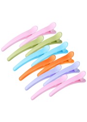 Hair Clips for Styling, Sublaga 12 Pcs Non-Slip Colorful Plastic Duckbill Alligator Hair Barrettes Pins for Women, Baby Kids and Girls, 3.5&quot; (12pcs Solid color)